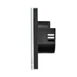 Intrerupator ST cu touch rama din sticla negru 500W Luxion LXD-ST-101G-B 2