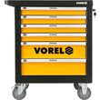 Dulap cu scule echipat complet cu 6 sertare 177 piese Vorel 58540 10
