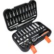 Trusa tubulare 1/4'', 56 buc Sthor 58643 1