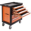 Dulap de scule 6 sertare echipat cu 302 piese Sthor 58550 2
