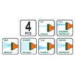 Set pistolpt.stropit multijet 6 functii+ Flo 89206 1
