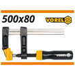 Presa pentru lemn 80 x 500 mm Vorel 37109 1