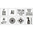 Tigaie aluminiu pentru clatite teflonata de 30 cm Yato YG-00153 11