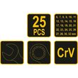Set 25 chei combinate 6 - 32 mm Vorel 51715 1