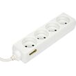 Prelungitor electric, 4 prize, 3 m Vorel 72490 1