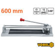 Aparat pentru taiat faianta cu 2 functii, lungime 600 mm Vorel 01060 1