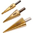 Set 3 burghie in trepte, 4-32 mm titan, Sthor 22616 1