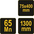 Razuitor pentru beton 75 x 400 mm Vorel 05752 1