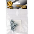 Set 4 cleme zincate cu surub 10-12/9mm Vorel 73781 1