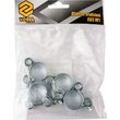 Set 4 cleme zincate cu surub 19-21/18mm Vorel 73787 1