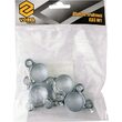 Set 4 cleme zincate cu surub 25-27/18mm Vorel 73790 1