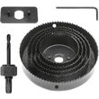 Set freze pentru scos cepuri de lemn 64 - 127 mm Vorel 22571 2