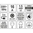 Prelungitor electric 6 prize cu întrerupator, 3 m Sthor 72373 4