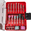 Set 96 accesorii pentru mini polizor drept, Raider Power Tools 138406 2