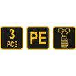 Set pistol de suflat cu furtun 5 m Vorel 81634 2