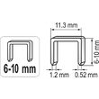 Capsator tip ciocan 6-10 mm Vorel 71080 2