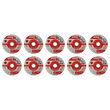 Set 10 discuri taiat metal 125х1mm A60T Inox RDP, Raider Pro 160158 1
