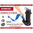 Pompa submersibila cu tocator pentru fose septice, material fonta, 750 W Yato YT-85350 2