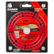 Disc de taiere diamantat universal 125x22.2mm RD-DD26, Raider Pro 162205 1