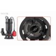 Pompa submersibila cu tocator pentru fose septice, material fonta, 750 W Yato YT-85350 1