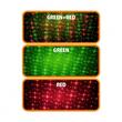 Proiector laser, verde, rosu, stralucitor 1