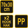 Plasa bagaje 30 x 70 cm Vorel 82260 4