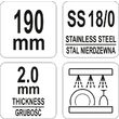 Cleste pentru friptura 195 mm Yato YG-02730 1