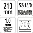 Cleste pentru paine 220 mm Yato YG-02731 1