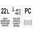 Caserola policarbonat 22 L Yato YG-00524 1