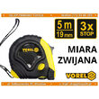 Ruleta 5 m x 19 mm Vorel 10125 2