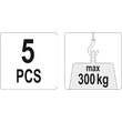 Role pentru transport de mobila 300 kg Yato YT-37490 4