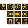 Set 50 surubelnite si biti Vorel 60780 4
