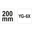 Cleste pentru taiere faianta 200 mm Yato YT-37164 2