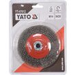 Perie disc 125 mm, M14 Yato YT-47612 2