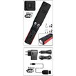 Lampa led cu acumulator li-ion, 3.7 v, 250 l m Yato YT-08504 8