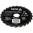 Disc circular raspel depresat 115 x 22.2 mm nr. 1 Yato YT-59171 2