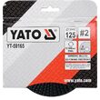 Disc raspel pentru lemn depresat 125 x 22.2 mm nr. 2 Yato YT-59165 4