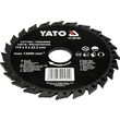Disc circular raspel pentru lemn 115 x 5 x 22.2 mm Yato YT-59160 2