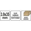 Banda suruburi 3,9X35mm, 1000buc Yato YT-09460 4