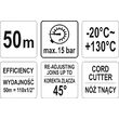 Banda teflon 50 m Yato YT-29220 2