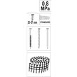 Capsator pneumatic,, cuie 25-57mm Yato YT-09212 4