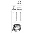 Capsator pneumatic,, cuie 45-70mm Yato YT-09213 4