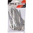 Coliere metalice reglabile 4.6 x 125 mm 100 buc Yato YT-70560 2