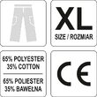 Pantaloni de lucru, mărime XL Yato YT-80288 2