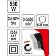Masina de insurubat, 550W, 22-55mm Yato YT-82071 1
