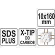 Burghiu SDS+, varf x, 10x160 mm Yato YT-41940 4