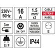 Prelungitor atelier impamantare 4G 3 m Yato YT-81241 4