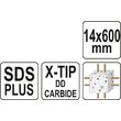 Burghiu SDS+, varf x, 14x600 mm Yato YT-41964 2