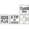 Burghiu SDS+, varf x, 10x600 mm Yato YT-41963 4