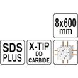 Burghiu SDS+, varf x, 8x600 mm Yato YT-41961 4